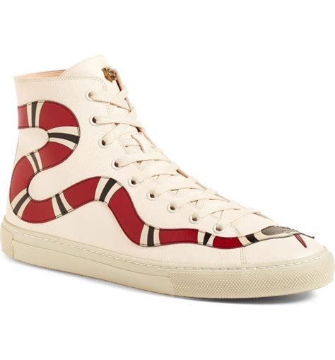 gucci snake high|mr porter Gucci high top sneakers.